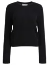 Lisa Yang Crew-neck Long-sleeves Sweater In Black