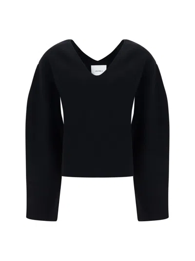 Lisa Yang Black Sara Sweater