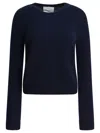 Lisa Yang Deep Blue Cashmere Sweater In Blue
