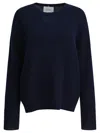 Lisa Yang Deep Blue Cashmere Sweater In Blue