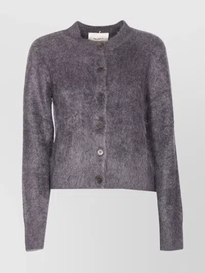 LISA YANG KNITWEAR CREW NECK LONG SLEEVE TOP
