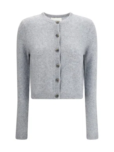 Lisa Yang Felicia Cardigan In Gray