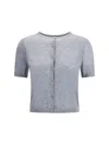 Lisa Yang Charlotte Cardigan In Gray