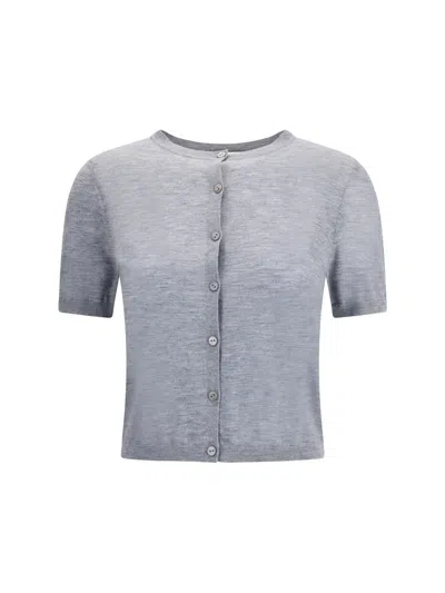 Lisa Yang Charlotte Cardigan In Gray