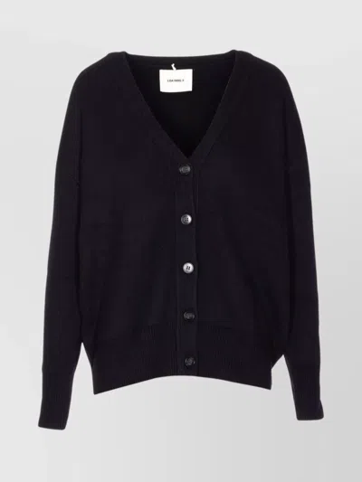 LISA YANG KNITWEAR V-NECK LONG SLEEVE TOP