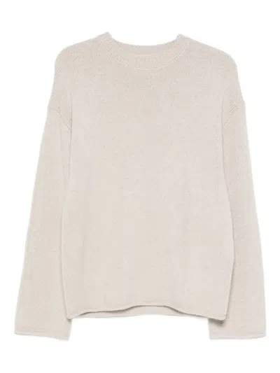Lisa Yang Kristy Crew Neck Sweater In Neutral