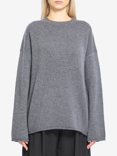 Lisa Yang Kristy Crewneck Sweater In Gray