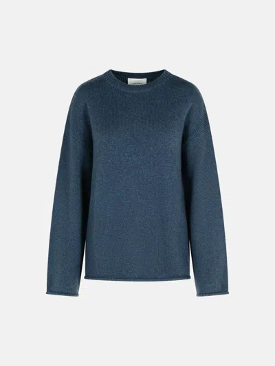 Lisa Yang 'kristy' 'night Fall' Cashmere Sweater In Blue