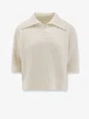 Lisa Yang Lailai Cashmere And Silk Sweater In White