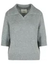 Lisa Yang 'lailai' 'cloudy' Cashmere Sweater In Gray