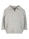 Lisa Yang Lailai Sweater Knitwear Grey In Gray