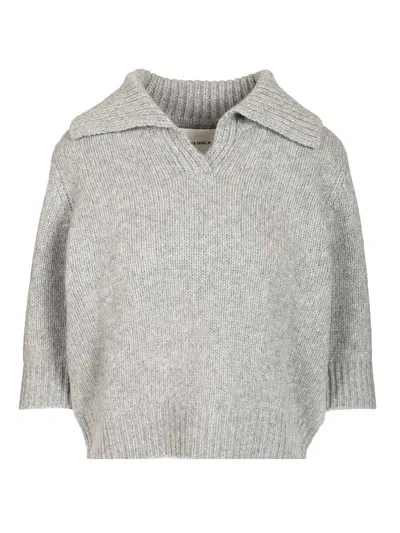 Lisa Yang Lailai Sweater Knitwear Grey In Gray