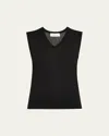 Lisa Yang Lauri Sleeveless Cashmere Top In Black