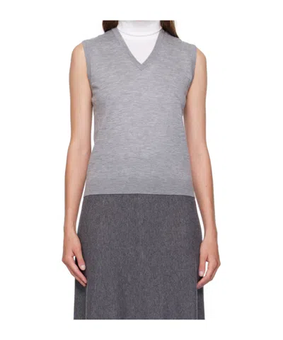 Lisa Yang Lauri Vest In Gray