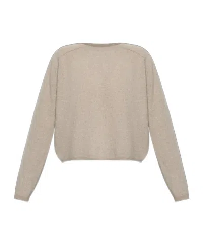 Lisa Yang Lexia Cropped Sweater In White