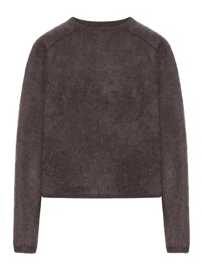 Lisa Yang The Lexia Brushed Cashmere Sweater In Brown
