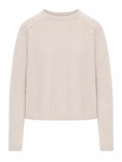 Lisa Yang Lexia Sweater In Nude & Neutrals