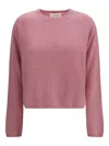 Lisa Yang Multicolor Cashmere Sweatshirt In Purple