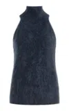 Lisa Yang Leya Top In Blue