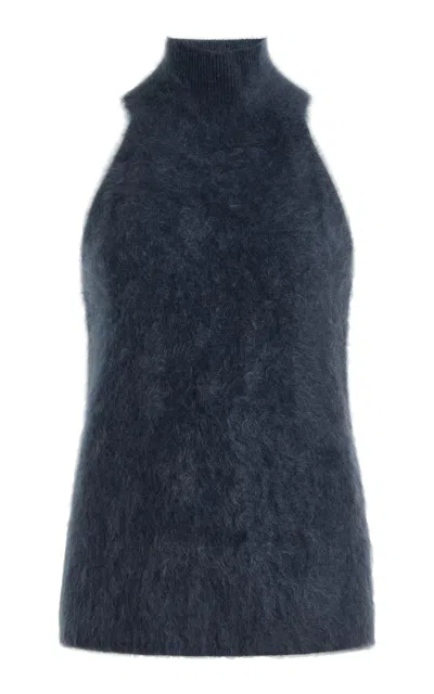 Lisa Yang Leya Top In Blue