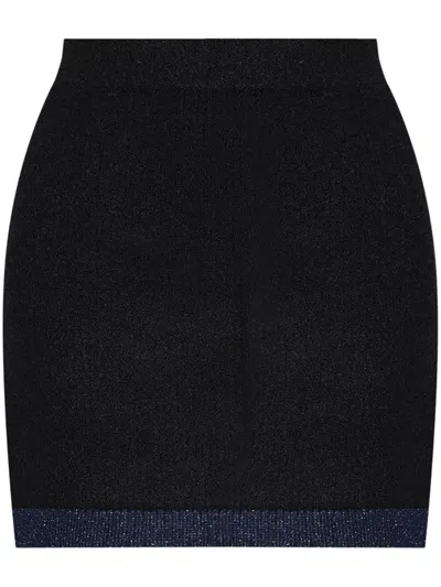 Lisa Yang Classic Knit Mini Skirt In Black