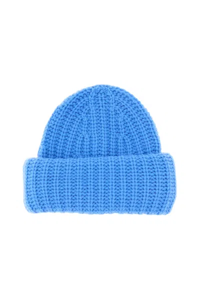 Lisa Yang Light Blue Cashmere Beatris Beanie
