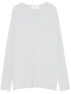 Lisa Yang Light Grey Knit Maurie Sweater