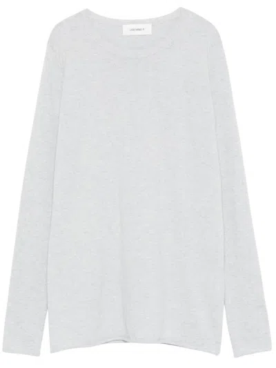 Lisa Yang Light Grey Knit Maurie Sweater