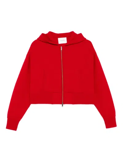 Lisa Yang Lilia Cardigan In Red