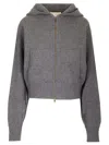 Lisa Yang Zippered Knitted Cardigan