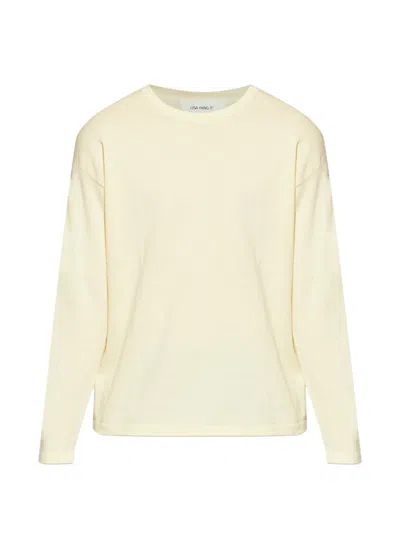 Lisa Yang Long-sleeve Crew-neck Sweater In Multi