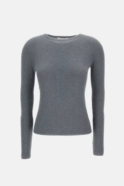 Lisa Yang Long-sleeve T-shirt In Gray