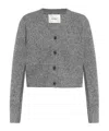 Lisa Yang V-neck Cashmere Cardigan In Gray