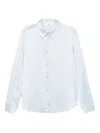 Lisa Yang Long-sleeved Silk Shirt In Blue