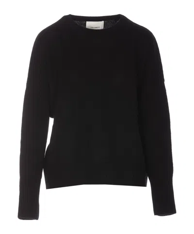 Lisa Yang Long-sleeved Sweater In Black