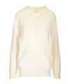 Lisa Yang Josefine Cream Sweater In Cream