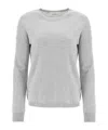 Lisa Yang Eloisa Ribbed-knit Cashmere Jumper In Gray