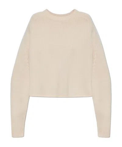 Lisa Yang Long-sleeved Sweater In Nude