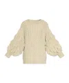 Lisa Yang Chunky-knit Sweater In Nude