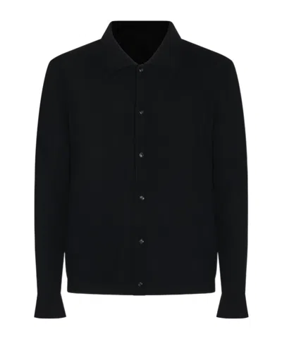 Lisa Yang Long-sleeved Buttoned Cardigan In Black