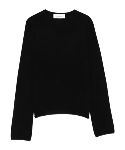 Lisa Yang Long-sleeved Sweater In Black
