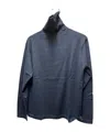 Lisa Yang Long-sleeved Turtleneck Pullover In Blue
