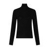Lisa Yang Lory Ribbed-knit Cashmere Turtleneck Sweater In Black