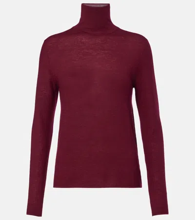 Lisa Yang Lory Cashmere Turtleneck Sweater In Brown