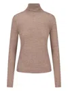 Lisa Yang The Lory Sweater In Brown