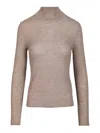 Lisa Yang Lory Sweater Knitwear Brown In Brown