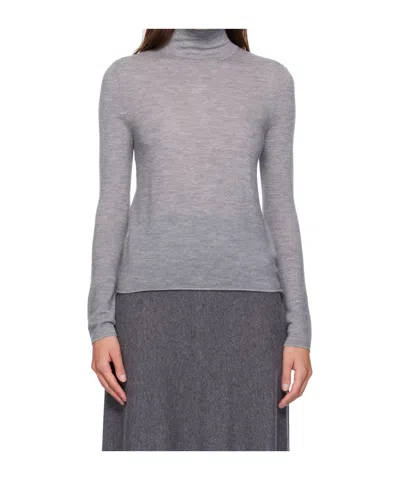 Lisa Yang Lory Turtleneck In Animal Print