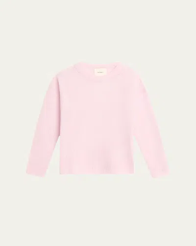 Lisa Yang Lova Cashmere-silk Sweater In Dahlia