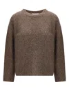 Lisa Yang Lova Crew-neck Sweater In Brown