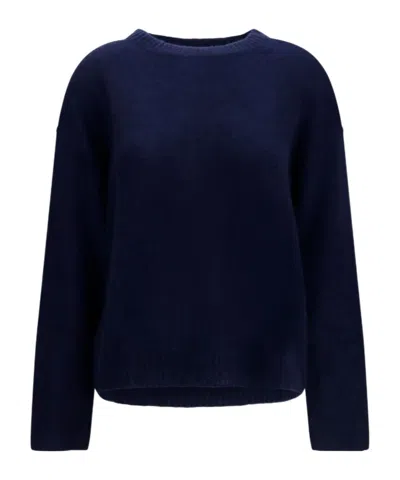 Lisa Yang Lova Crewneck Knitted Sweater In Blue